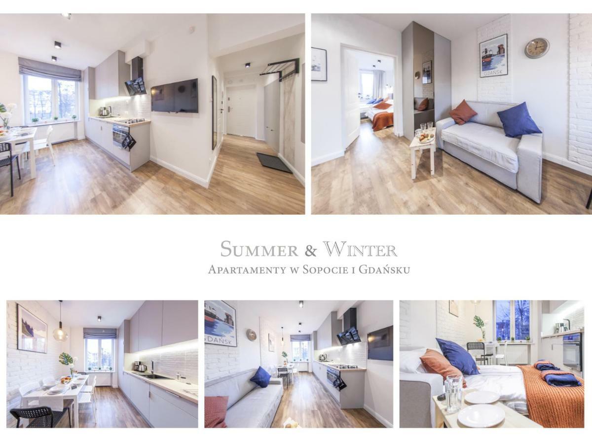 Family Luxury Comfort Old Town Apartament, 1-8, 2 Sypialnie I Salon, Parking W Cenie 格但斯克 外观 照片