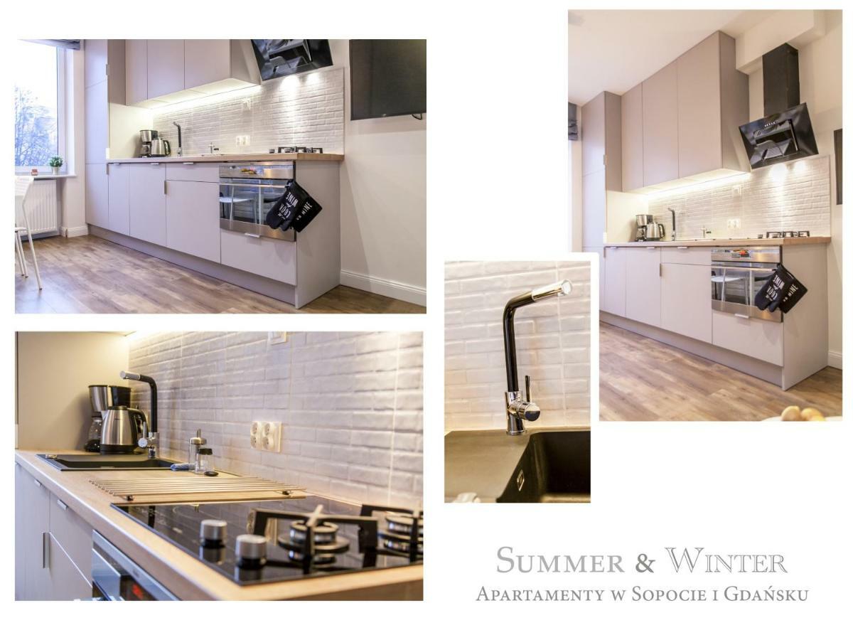 Family Luxury Comfort Old Town Apartament, 1-8, 2 Sypialnie I Salon, Parking W Cenie 格但斯克 外观 照片