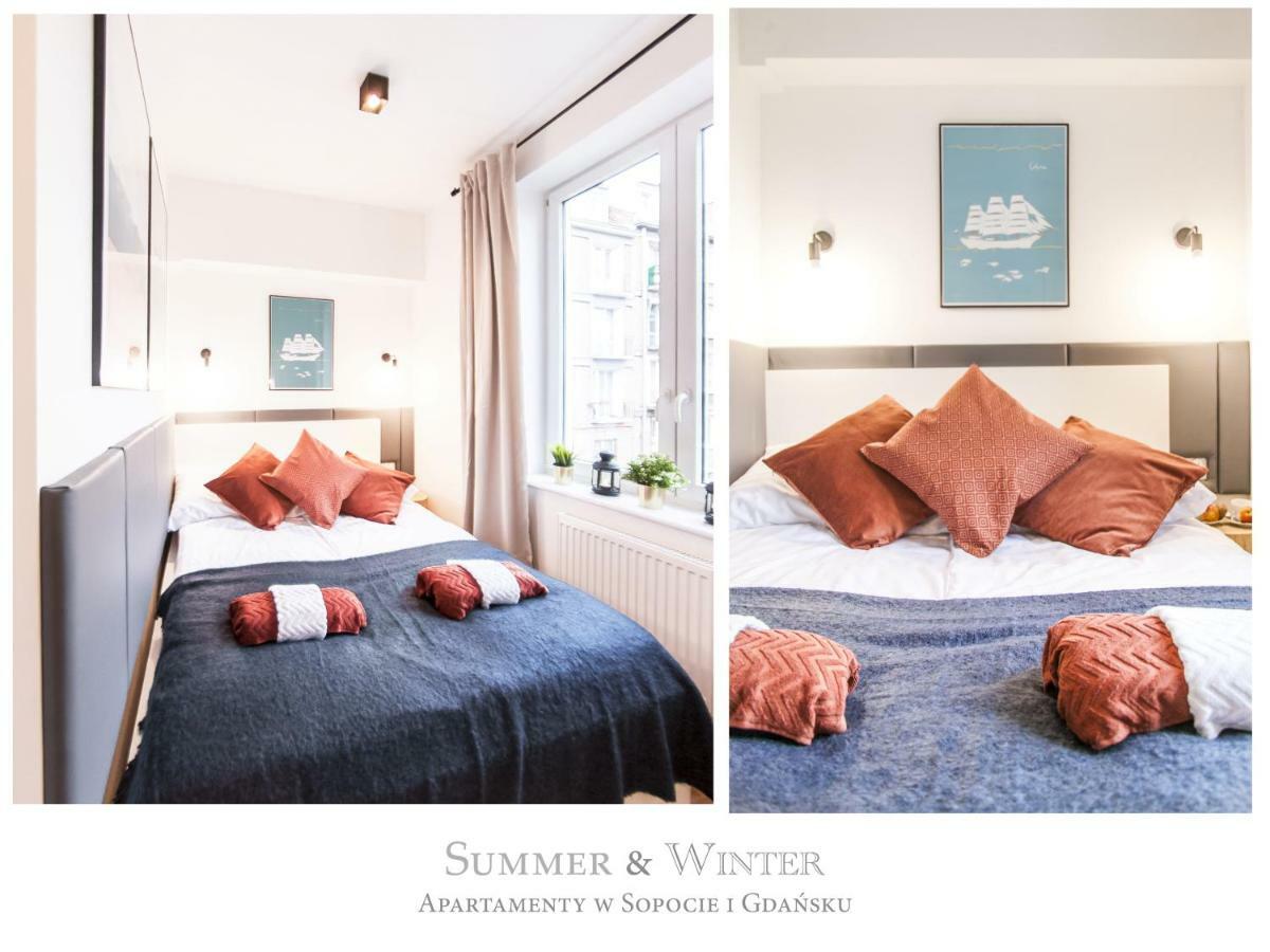Family Luxury Comfort Old Town Apartament, 1-8, 2 Sypialnie I Salon, Parking W Cenie 格但斯克 外观 照片