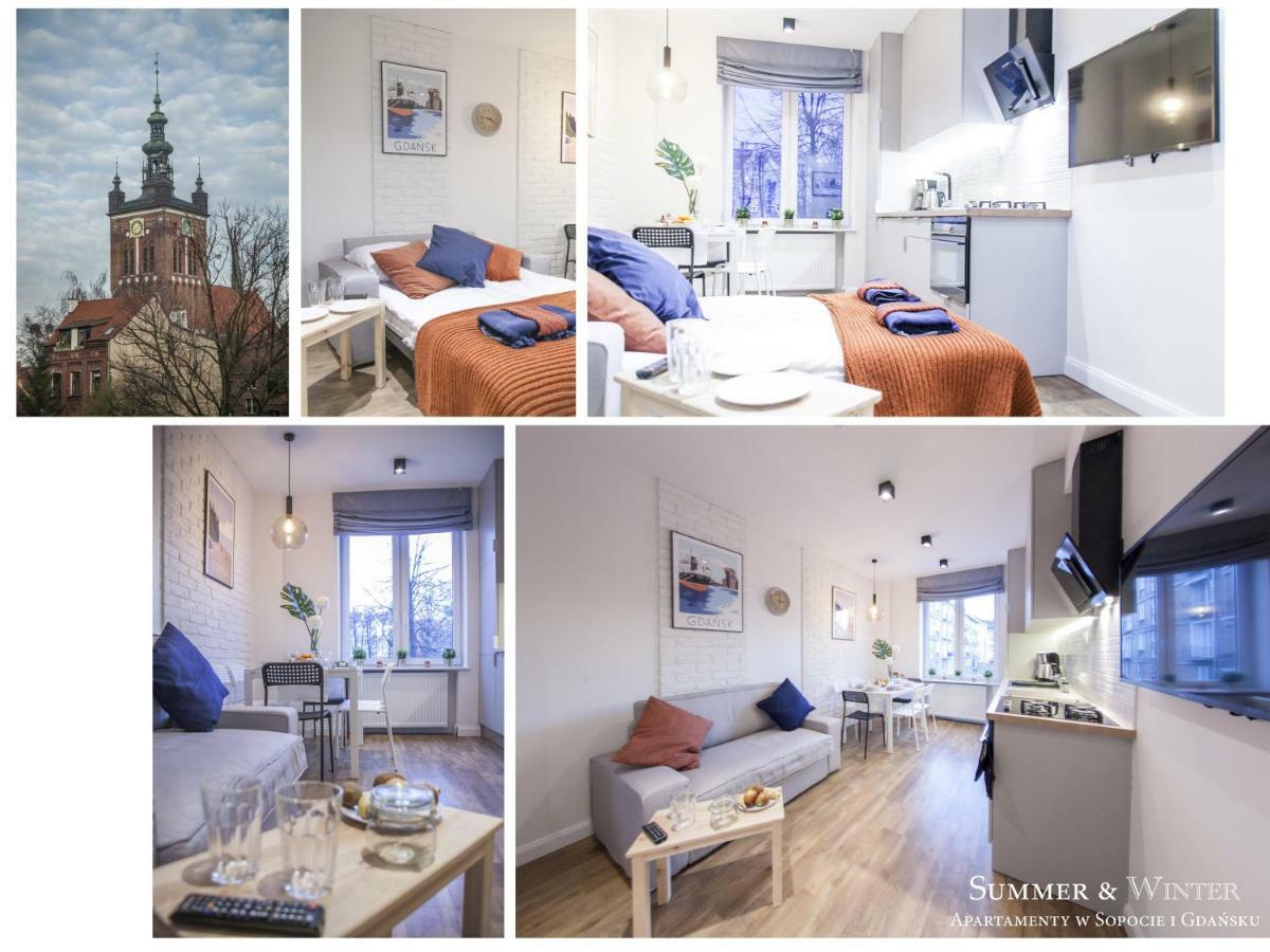 Family Luxury Comfort Old Town Apartament, 1-8, 2 Sypialnie I Salon, Parking W Cenie 格但斯克 外观 照片