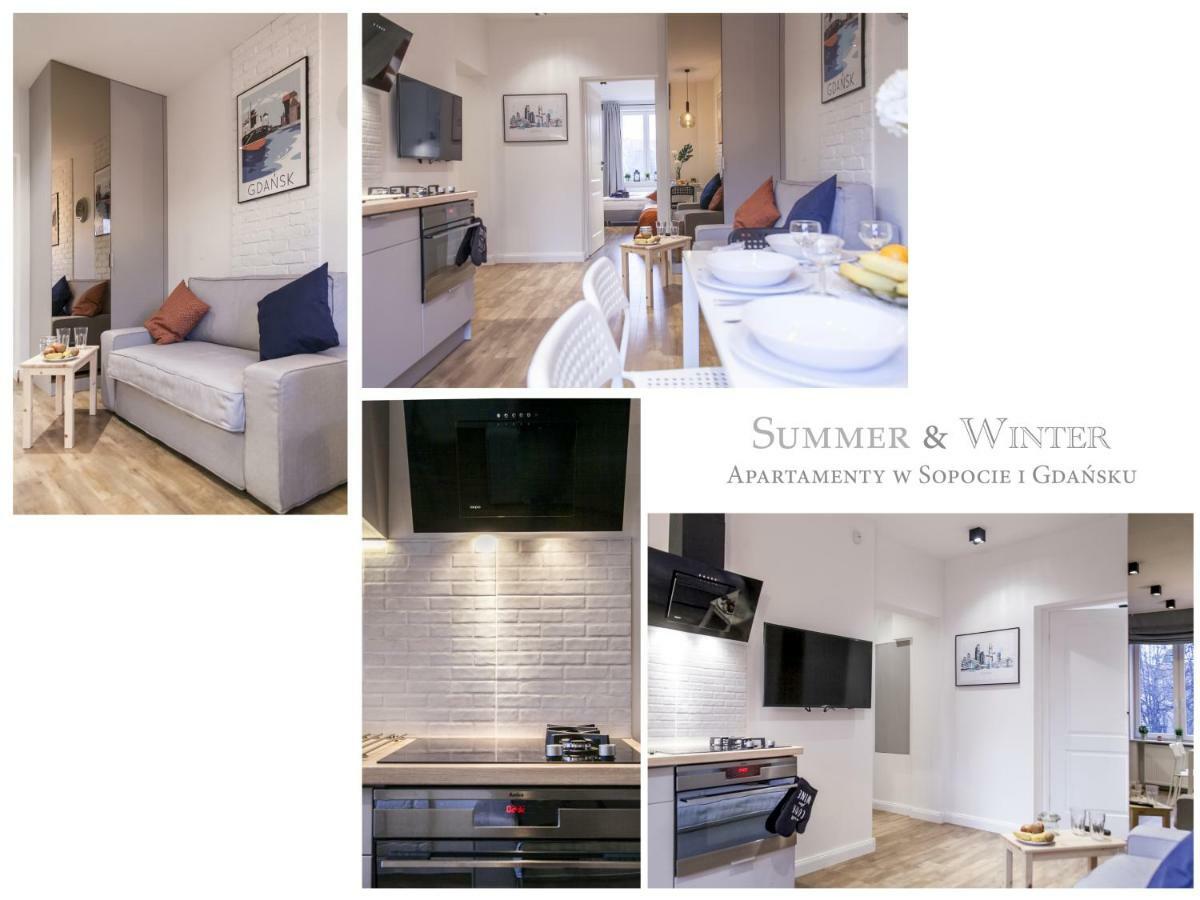 Family Luxury Comfort Old Town Apartament, 1-8, 2 Sypialnie I Salon, Parking W Cenie 格但斯克 外观 照片