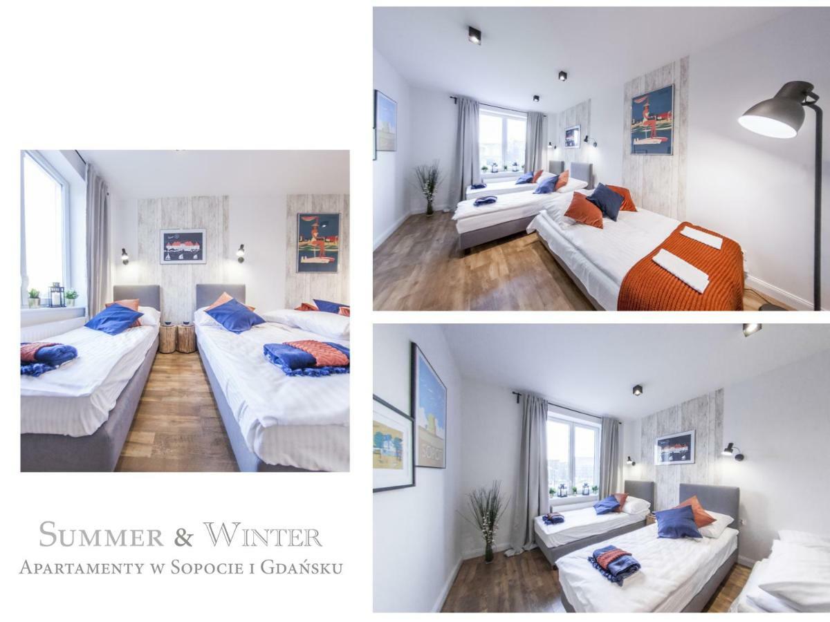 Family Luxury Comfort Old Town Apartament, 1-8, 2 Sypialnie I Salon, Parking W Cenie 格但斯克 外观 照片