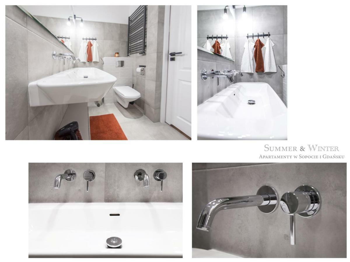 Family Luxury Comfort Old Town Apartament, 1-8, 2 Sypialnie I Salon, Parking W Cenie 格但斯克 外观 照片