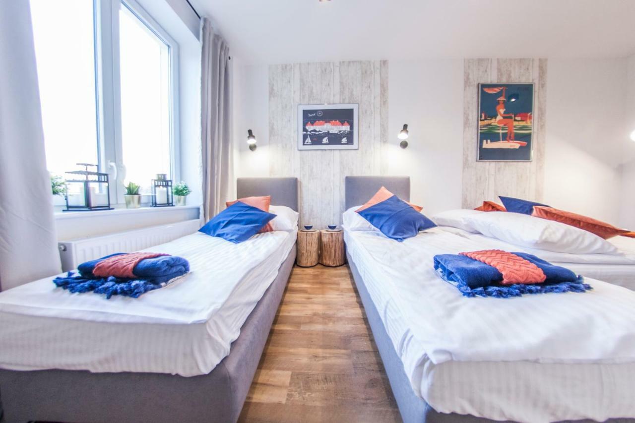 Family Luxury Comfort Old Town Apartament, 1-8, 2 Sypialnie I Salon, Parking W Cenie 格但斯克 外观 照片