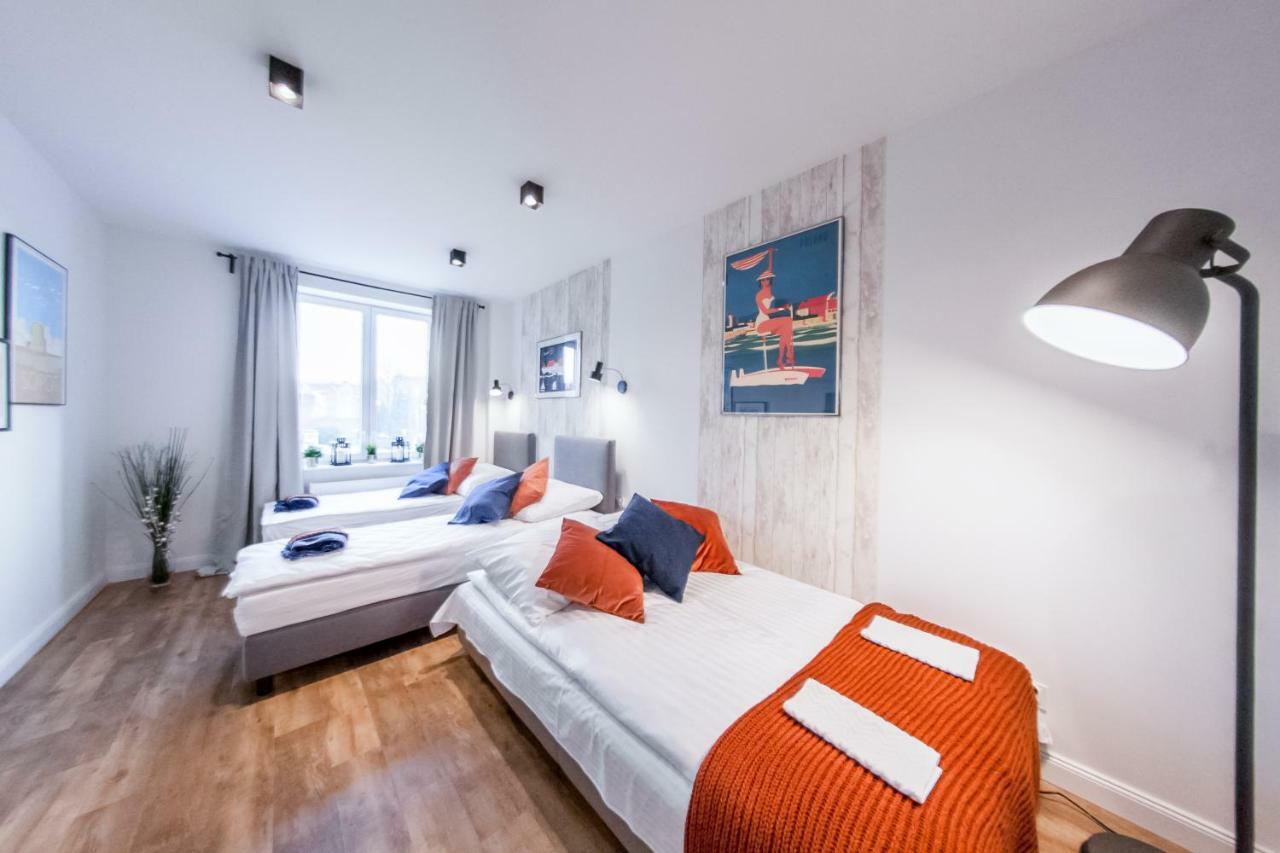 Family Luxury Comfort Old Town Apartament, 1-8, 2 Sypialnie I Salon, Parking W Cenie 格但斯克 外观 照片