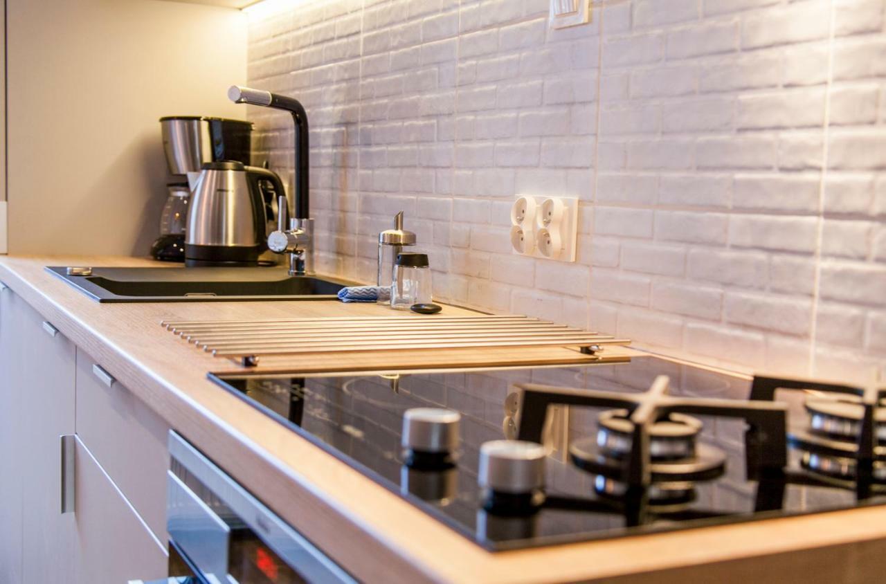 Family Luxury Comfort Old Town Apartament, 1-8, 2 Sypialnie I Salon, Parking W Cenie 格但斯克 外观 照片
